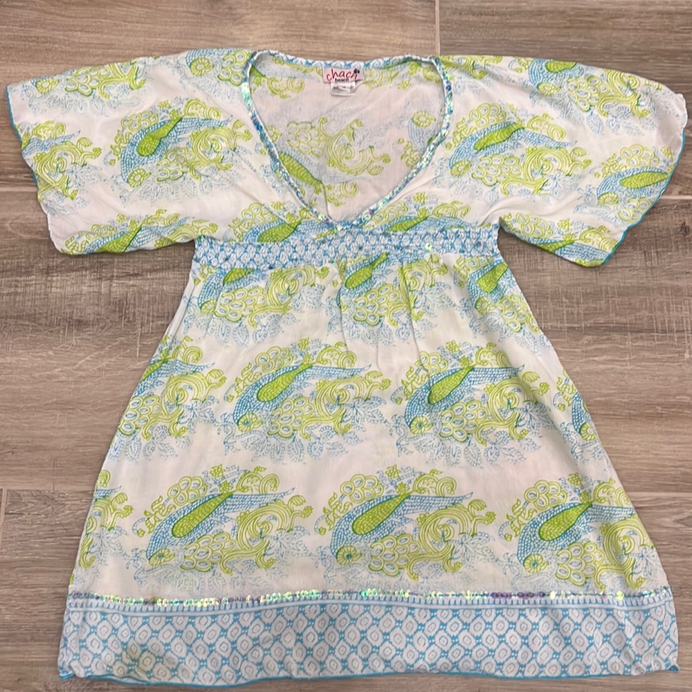 CHACH Little Girls Swim Cover up size 8-10